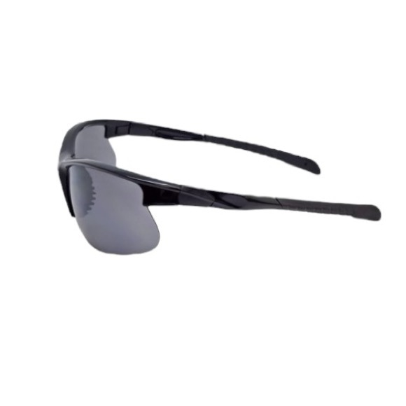 Sports Wrap Semi Rim Sunglasses - Picture 5 of 7